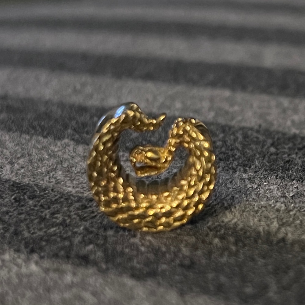 BM25 gold-plated snake saddles